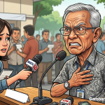 Gambar karikatur AI Ilustrasi